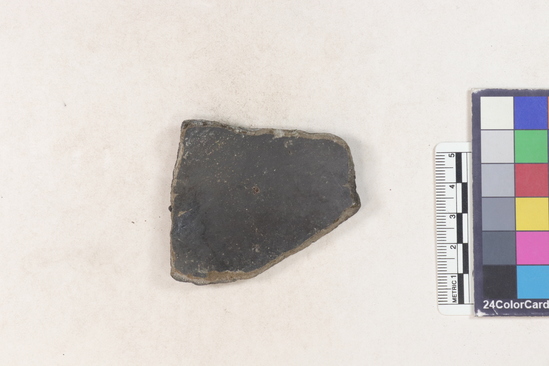 Hearst Museum object 111 of 183 titled Potsherd, accession number 16-8192, described as Potsherd: bodys Section of Manta on beach currently inhabited. Numbers  8111 to 8194 are sherds picked up on beach at low tide.