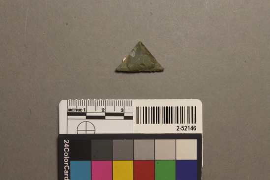 Hearst Museum object titled Projectile point, accession number 2-52146, described as Projectile point