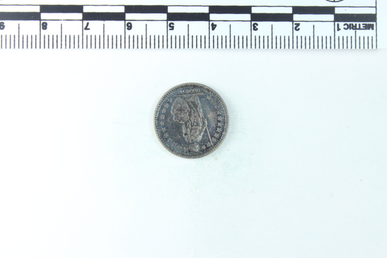 Hearst Museum object 1 of 4 titled Coin, accession number 7-4317, described as Gold coins: 4317- tetradrach herakles, Athens (?) 4318- tetra of Athens 4319- tetra of Philip II of Macedon