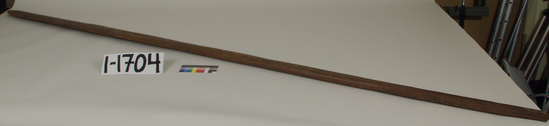 Hearst Museum object titled Paddle, accession number 1-1704, described as Paddle