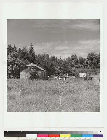 Hearst Museum object titled Black-and-white negative, accession number 15-19585, described as House