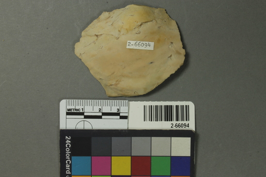 Hearst Museum object titled Flake, accession number 2-66094, described as Lithics