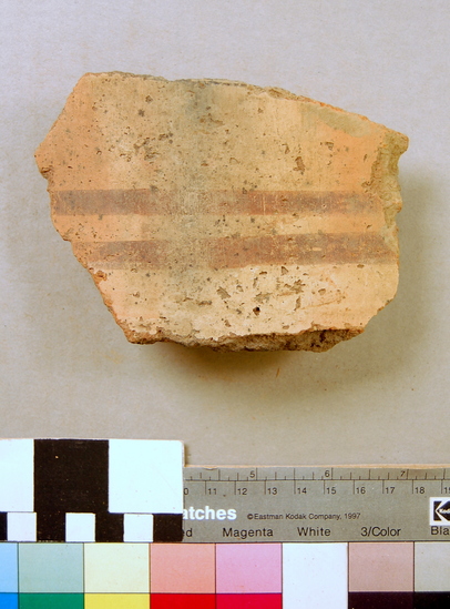 Hearst Museum object 22 of 48 titled Potsherd, accession number 5-1004, described as Potsherds