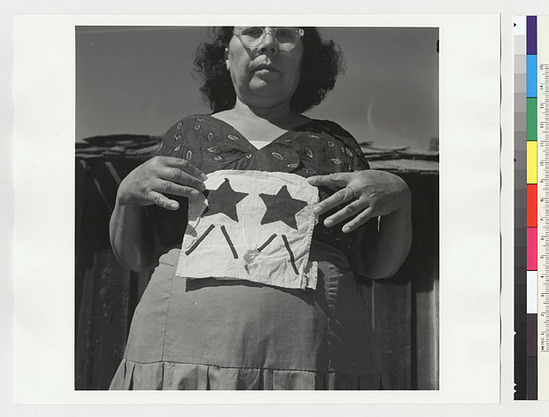 Hearst Museum object titled Black-and-white negative, accession number 15-20204, described as Essie Parrish with costume no. 15; regalia for Maru