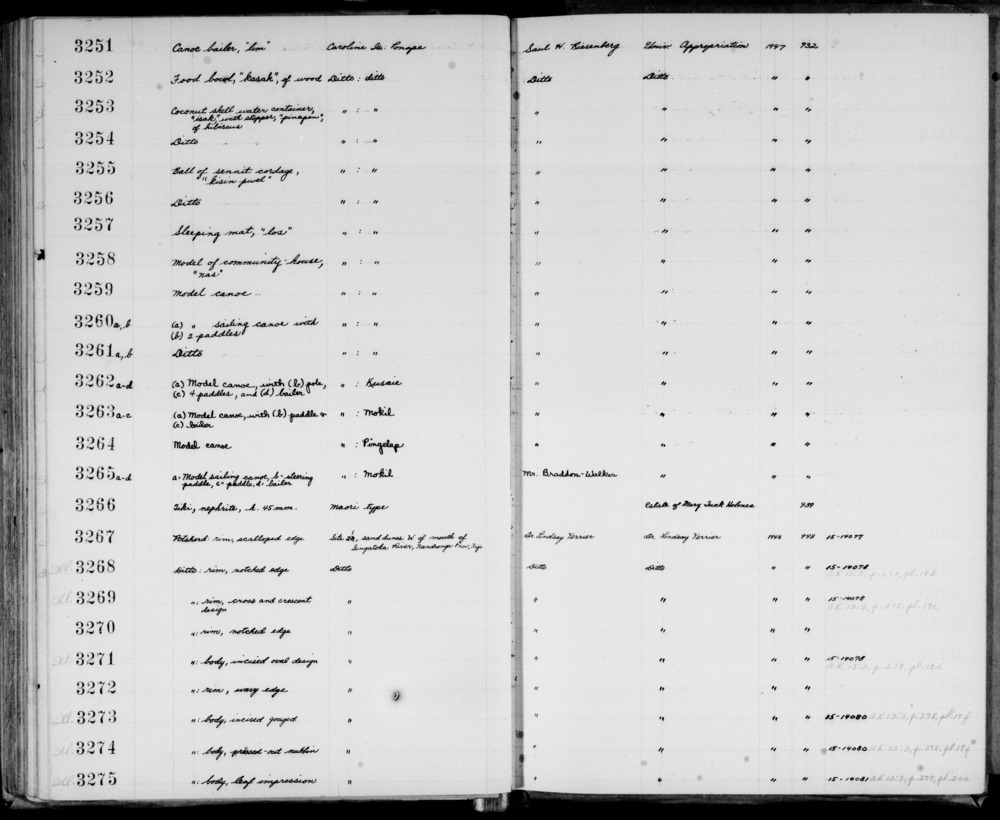 Documentation associated with Hearst Museum object titled Paddle, accession number 11-3263b, no description available.