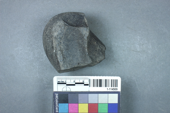 Hearst Museum object titled Hammerstone, accession number 1-114509, described as Hammerstone