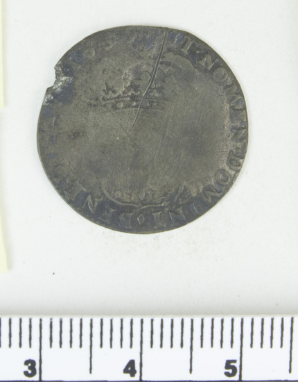 Hearst Museum object titled Coin, accession number 7-5265, no description available.