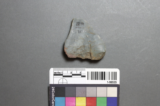 Hearst Museum object titled Scraper, accession number 1-99535, described as Chert