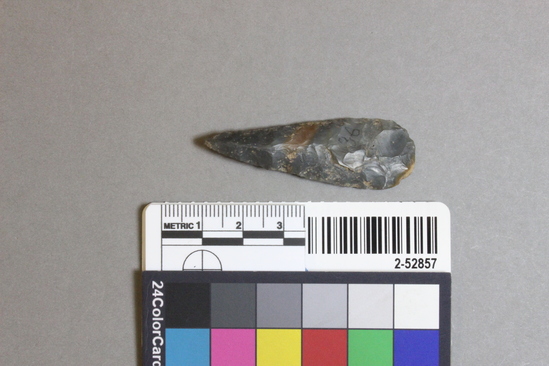 Hearst Museum object titled Projectile point, accession number 2-52857, described as Projectile point