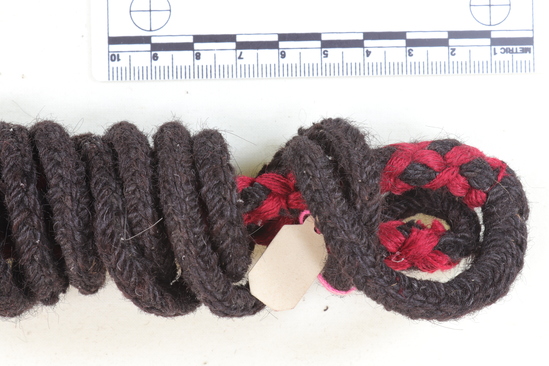 Hearst Museum object 3 of 3 titled Sling, accession number 4-8369, no description available.