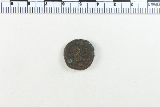 Hearst Museum object 8 of 8 titled Coin: æ, accession number 8-7591, described as Coin: Æ; Alexandria; Carus.