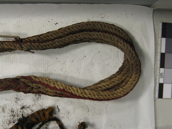 Hearst Museum object 27 of 42 titled Sling, accession number 4-4245a, no description available.