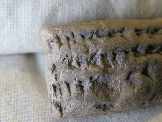 Hearst Museum object 41 of 93 titled Cuneiform tablet, accession number 9-2946, described as Mesopotamian cuneiform tablet