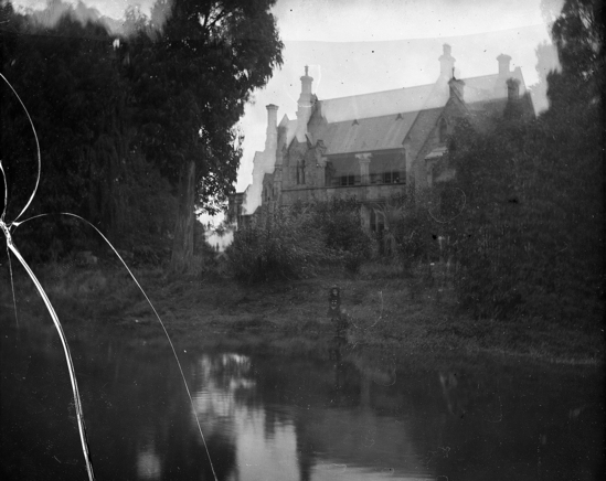 Hearst Museum object titled Black-and-white negative, accession number 15-13452, described as Christchurch, New Zealand: building