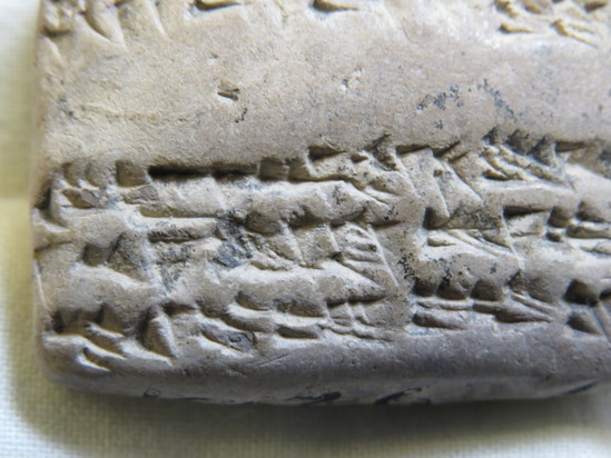 Hearst Museum object 61 of 126 titled Cuneiform tablet, accession number 9-2931, described as Mesopotamian cuneiform tablet