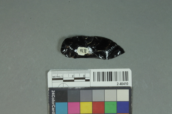 Hearst Museum object titled Stone slug, accession number 2-40410, described as No description given on catalog card