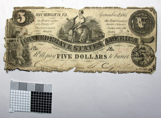 Paper money: 5 dollar