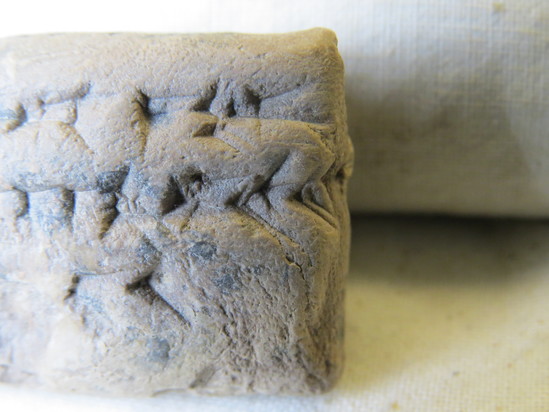 Hearst Museum object 31 of 93 titled Cuneiform tablet, accession number 9-2946, described as Mesopotamian cuneiform tablet