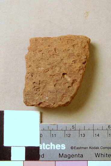 Hearst Museum object 35 of 48 titled Potsherd, accession number 5-1004, described as Potsherds