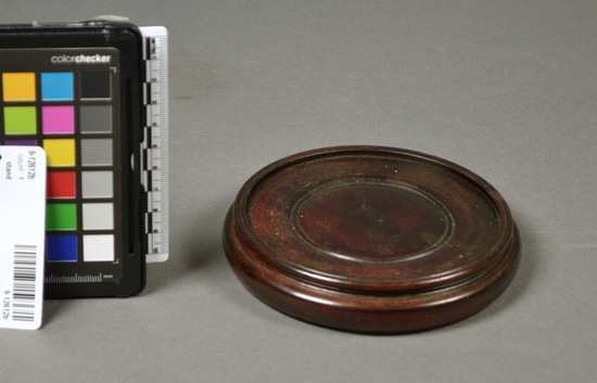 Hearst Museum object titled Stand, accession number 9-12612b, no description available.