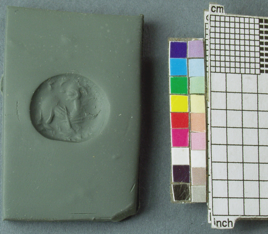 Hearst Museum object 2 of 2 titled Seal, accession number 9-17423, described as Stamp seal.