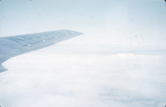 Hearst Museum object titled Color slide, accession number 25-451, described as above the clouds