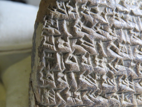 Hearst Museum object 172 of 187 titled Cuneiform tablet, accession number 9-2919, described as Mesopotamian cuneiform tablet