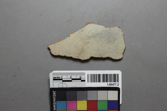 Hearst Museum object titled Potsherd, accession number 1-66477.2, described as potsherd