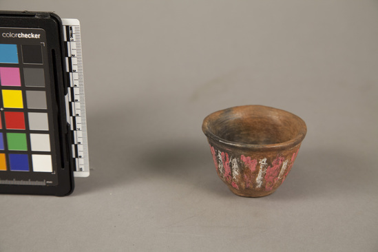 Hearst Museum object titled Cup, accession number 5-4703, described as pottery drinking cup