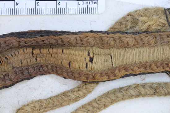 Hearst Museum object 2 of 72 titled Sling, accession number 4-5094, no description available.