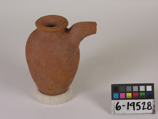 Hearst Museum object titled Broken jar, accession number 6-19528, described as Jar with spout, broken