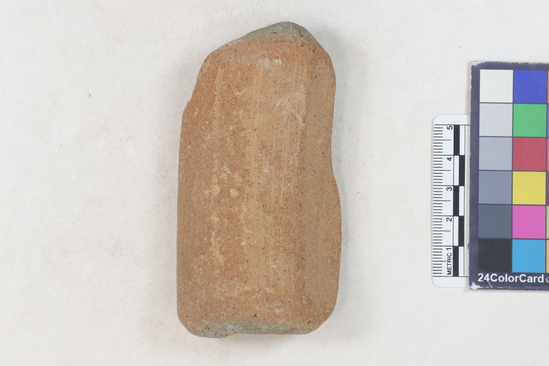 Hearst Museum object 148 of 160 titled Potsherd, accession number 16-8191, described as Potsherd: rims Section of Manta on beach currently inhabited. Numbers  8111 to 8194 are sherds picked up on beach at low tide.