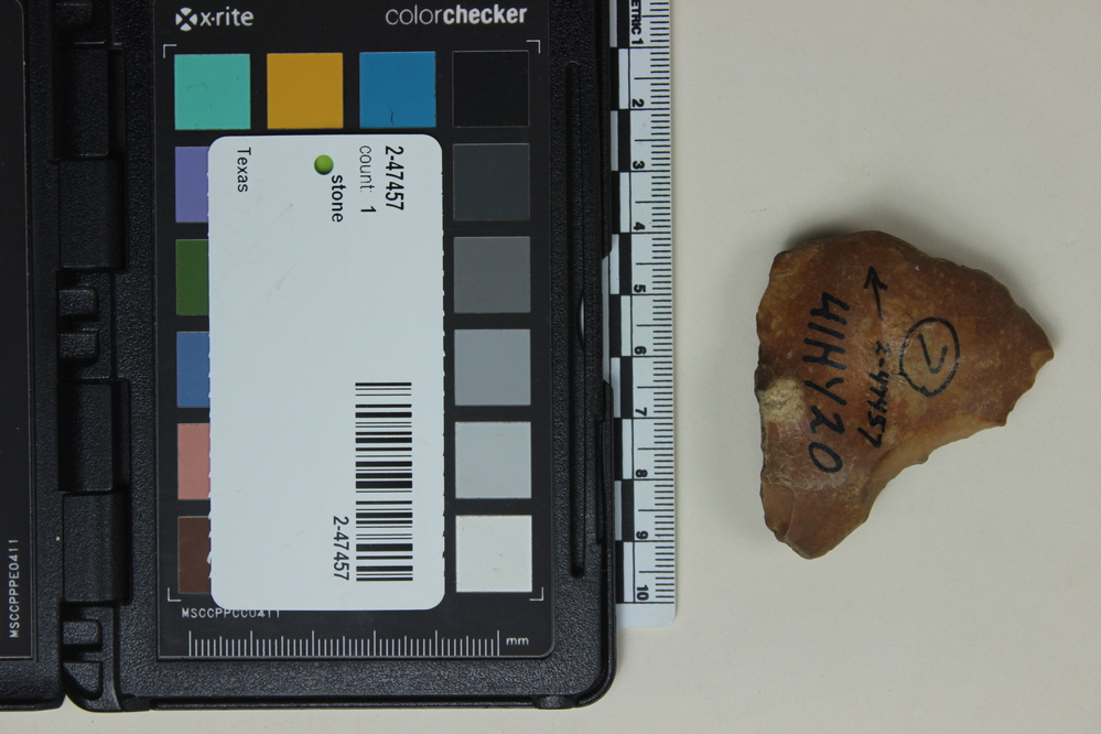 Hearst Museum object 2 of 2 titled Stone, accession number 2-47457, no description available.