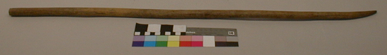 Hearst Museum object titled Shinny stick, accession number 1-11764, described as Shinny stick