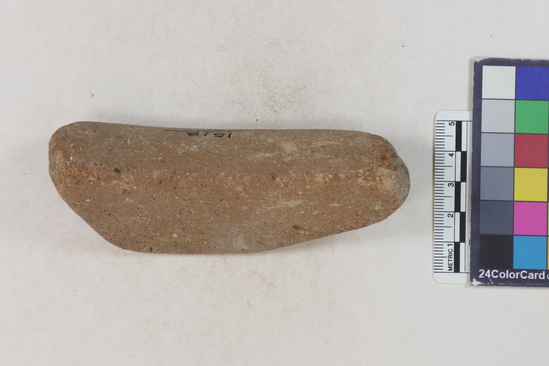 Hearst Museum object 118 of 160 titled Potsherd, accession number 16-8191, described as Potsherd: rims Section of Manta on beach currently inhabited. Numbers  8111 to 8194 are sherds picked up on beach at low tide.