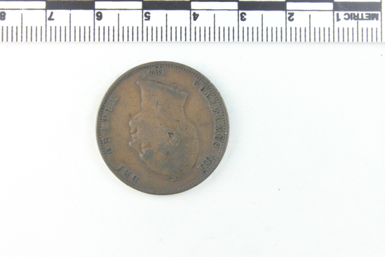 Hearst Museum object titled Coin, accession number 7-2800, described as Silver; Obverse: GULIELMVS IIII DEI GRATIA 1831; Reverse: BRITANNIAR: REX. FID: DEF:; 9.31 grams.