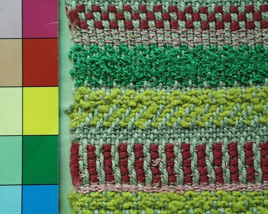 Hearst Museum object titled Textile sample, accession number 2-63724, described as xxxxx; from the Dorothy Liebes Collection.