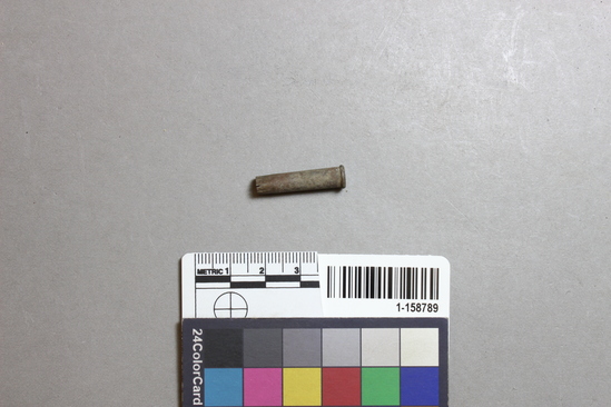 Hearst Museum object titled Cartridge, accession number 1-158789, described as .22 caliber