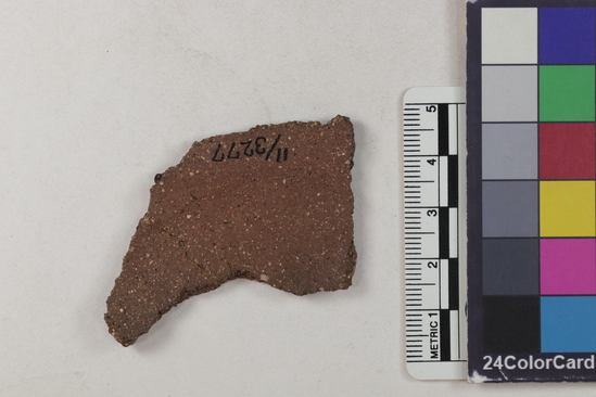 Hearst Museum object titled Potsherd, accession number 11-3277, no description available.