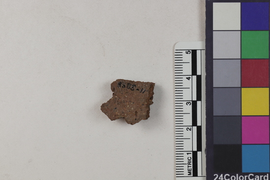 Hearst Museum object titled Potsherd, accession number 11-3288, no description available.