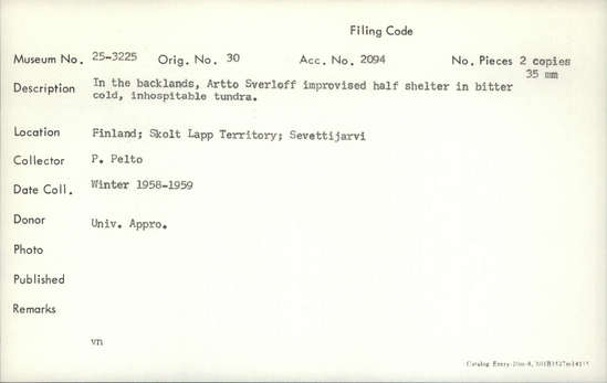 Documentation associated with Hearst Museum object titled Color slide, accession number 25-3225, no description available.