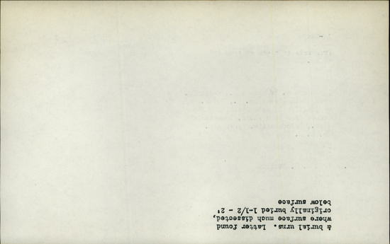 Documentation associated with Hearst Museum object titled Stone, accession number 16-2848, described as Fragments of stone of same type as number 2847