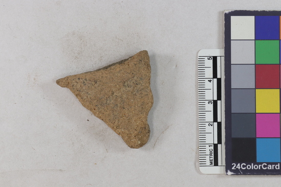 Hearst Museum object 2 of 2 titled Potsherd, accession number 16-5604, described as Potsherd