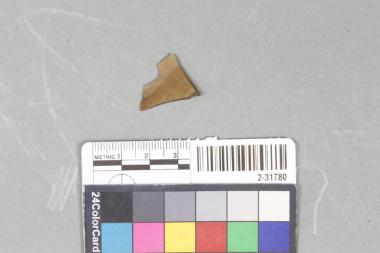 Hearst Museum object titled Scraper fragment, accession number 2-31780, described as Chert