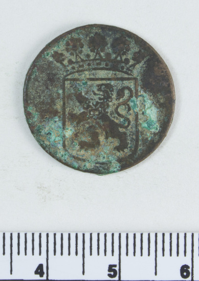 Hearst Museum object 2 of 4 titled Coin, accession number 7-8070, no description available.