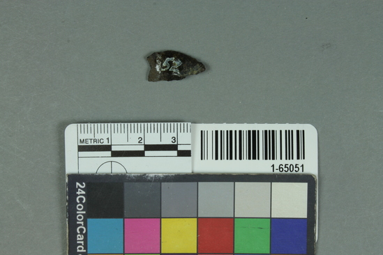 Hearst Museum object titled Point, accession number 1-65051, described as Type NAb-3: chert