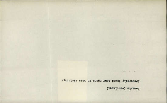 Documentation associated with Hearst Museum object titled Stone, accession number 2-8839, described as Small flat discoidal stone.