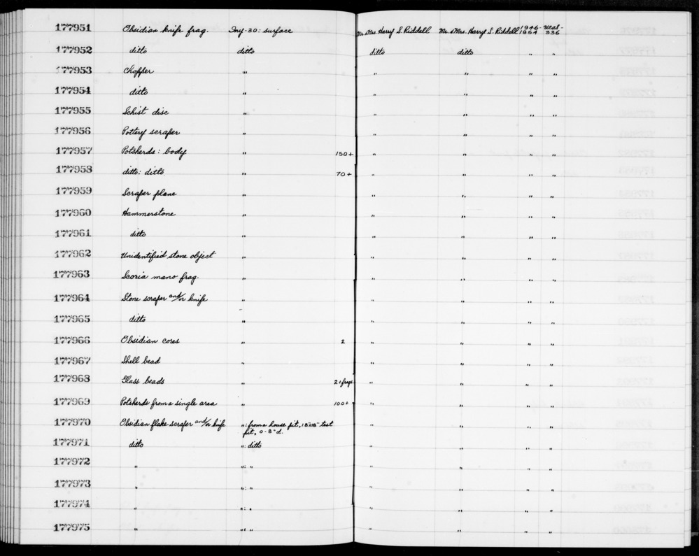 Documentation associated with Hearst Museum object titled Beads, accession number 1-177968, described as Glass.