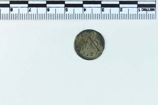 Hearst Museum object titled Coin, accession number 7-8080, no description available.