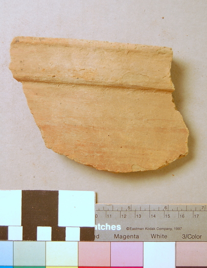 Hearst Museum object 3 of 48 titled Potsherd, accession number 5-1004, described as Potsherds